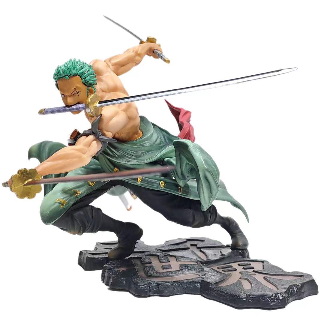 One Piece Banpresto Anime Roronoa Zoro Standing Ver PVC Action Figure Collection Model Toys Kids Gifts - One Piece Figure